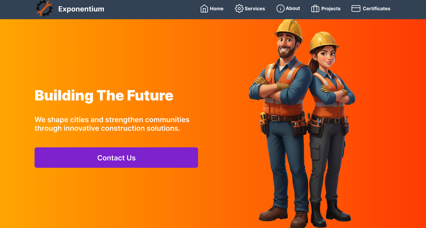 Exponentium Construction